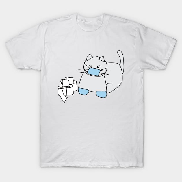 Corona Cat T-Shirt by kristinbell